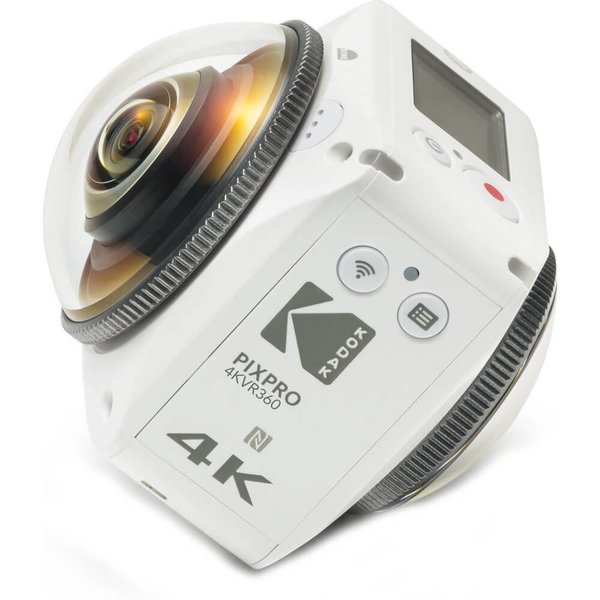 Kodak Pixpro 4KVR 360 Standard Paket 360° Çift Lens ve...