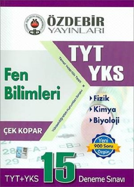 TYT-YKS Fen Bilimleri 15 Deneme Sınavı Çek Kopar.pdf