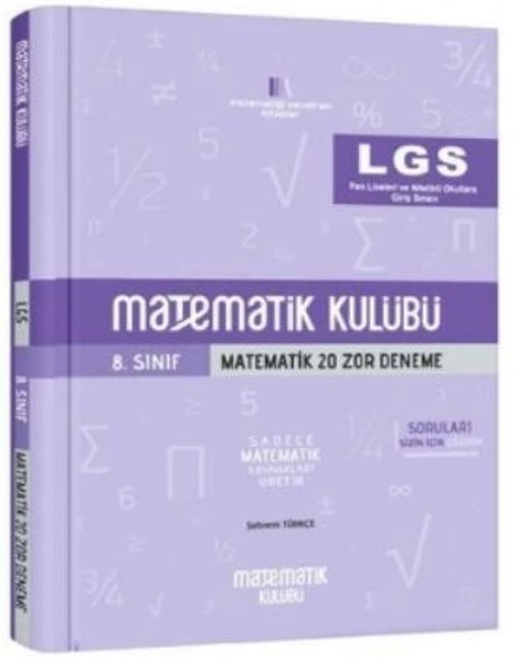 LGS 8. Sınıf Matematik 20 Zor Deneme.pdf
