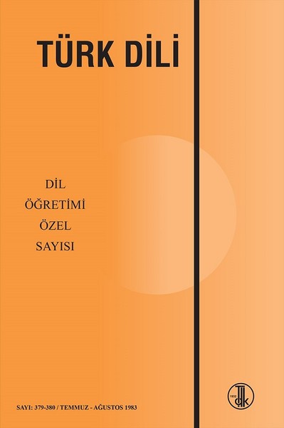 Türk Dili Özel Sayı 379-380 Tem.Ağu.1983-Dil Öğretimi.pdf