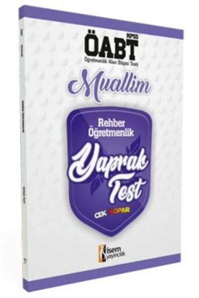 2018 KPSS ÖABT Muallim Rehber Öğretmenlik Yaprak Test.pdf