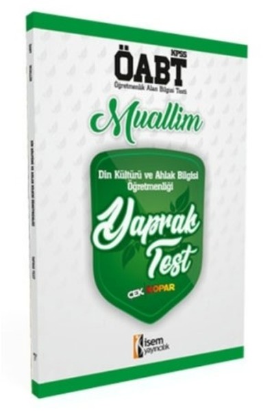 2018 KPSS ÖABT Muallim Din Kültürü ve Ahlak Bilgisi Öğretmenliği Yaprak Test.pdf