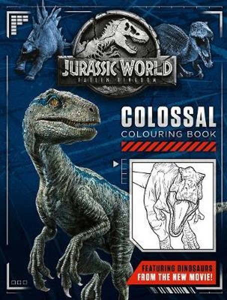 Pdf Online Jurassic World Fallen Kingdom Colossal Colouring Book