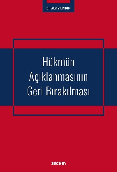 Hükmün Açıklanmasının Geri Bırakılması.pdf