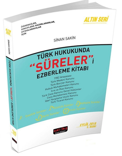 Türk Hukukunda Süreleri Ezberleme Kitabı.pdf