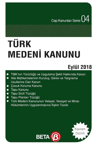 Türk Medeni Kanunu-Eylül 2018.pdf