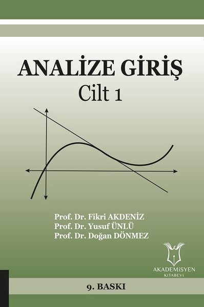 Analize Giriş Cilt 1.pdf