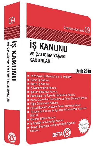 İş Kanunu ve Çalışma Yaşamı Kanunları 2019.pdf