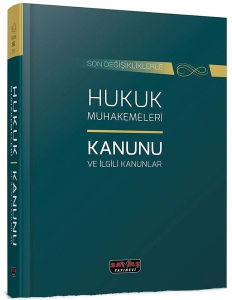 Hukuk Muhakemeleri Kanunu ve İlgili Kanunlar-Son Değişikliklerle.pdf