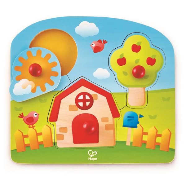 Hape Çiftlik Evi Yapboz Ahşap Oyuncak (E1311) Fiyatı , Hemen Satın Al