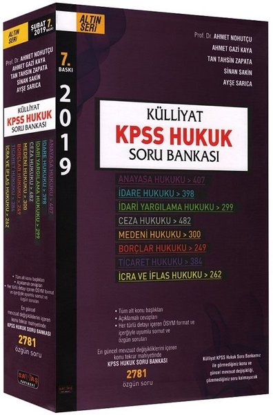 2019 Külliyat KPSS Hukuk Soru Bankası.pdf