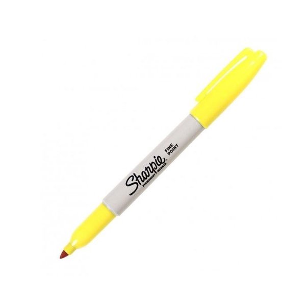 Sharpie Fine Permanent markör-Koyu sarı-1836460 - 1