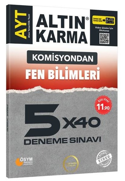 Komisyondan AYT Fen Bilimleri 5x40 Deneme Sınavı.pdf