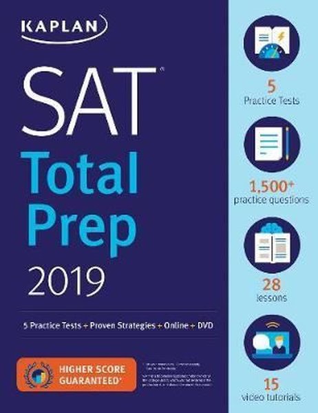 Pdf Online Sat Total Prep 2019 5 Practice Tests Proven Strategies Online Kaplan Test Prep