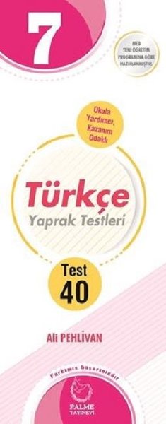 Palme Yaprak Test 7.Sınıf Türkçe 2019.pdf
