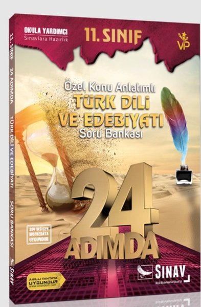Sınav 11.Sınıf Türk Dili ve Edebiyatı 24 Adımda Özel Konu Anlatımlı Soru Bankası.pdf