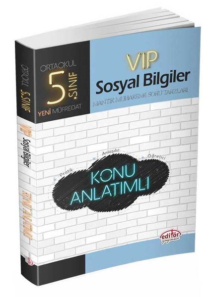 Editör 5.Sınıf VIP Sosyal Bilgiler Konu Anlatımlı.pdf