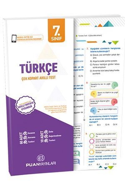 Puan 7.Sınıf Türkçe Akıllı Test.pdf