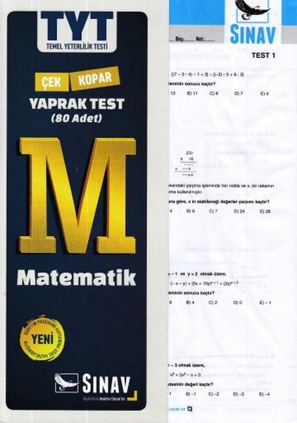Sınav TYT Matematik Yaprak Test.pdf