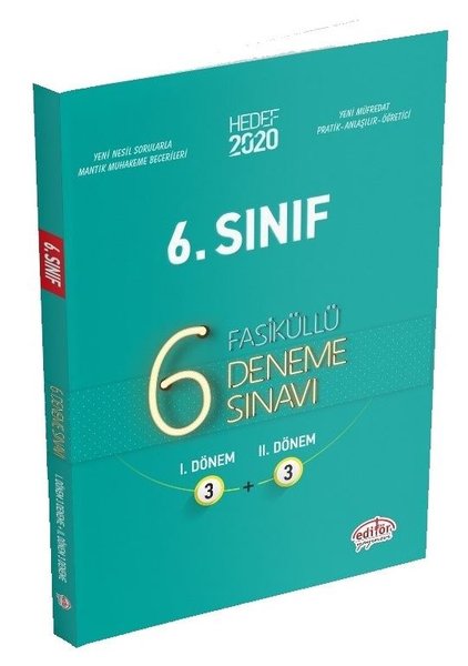 Hedef 2020 6.Sınıf 6 Fasiküllü Deneme Sınavı 3+3.pdf