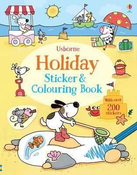 Holiday Sticker and Colouring Book (First Colouring and Sticker Books) (Sticker and Colouring Books).pdf