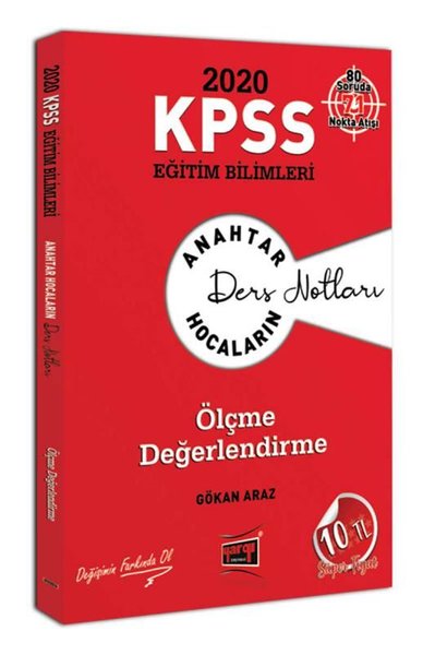 Yargı 2020 KPSS Eğitim Bilimleri Ölçme Değerlendirme Ders Notları.pdf