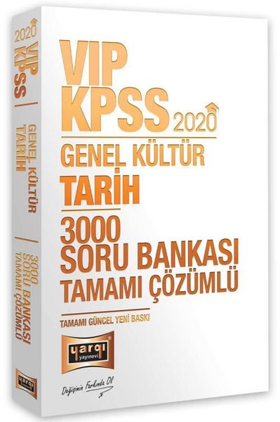 Yargı 2020 KPSS VIP Tarih Tamamı Çözümlü 2500 Soru Bankası.pdf