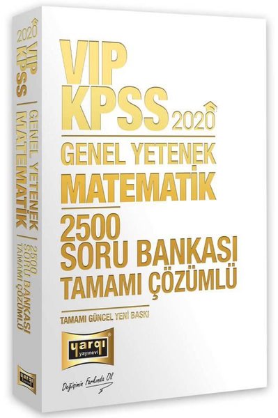 Yargı 2020 KPSS VIP Matematik Tamamı Çözümlü 2500 Soru Bankası.pdf