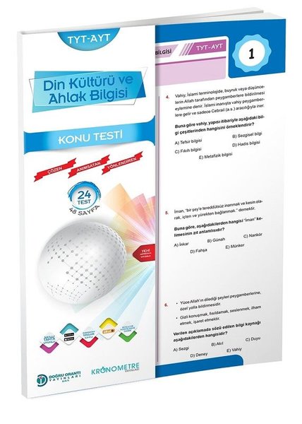 Doğru Orantı TYT-AYT Din Kültürü ve Ahlak Bilgisi Konu Testi.pdf