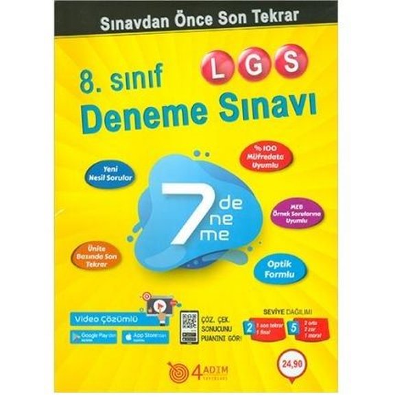 Testfen 8.Sınıf LGS 7 Deneme Sınavı - KAMPANYALI.pdf