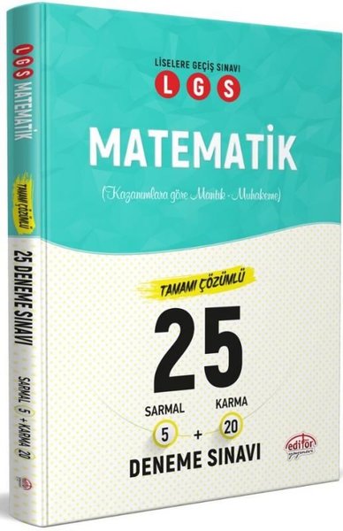 LGS Matematik Tamamı Çözümlü 25 Deneme Sınavı.pdf