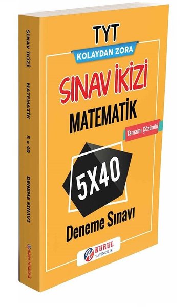 TYT Kolaydan Zora Matematik Sınav İkizi Tamamı Çözümlü 5x40 Deneme Sınavı.pdf