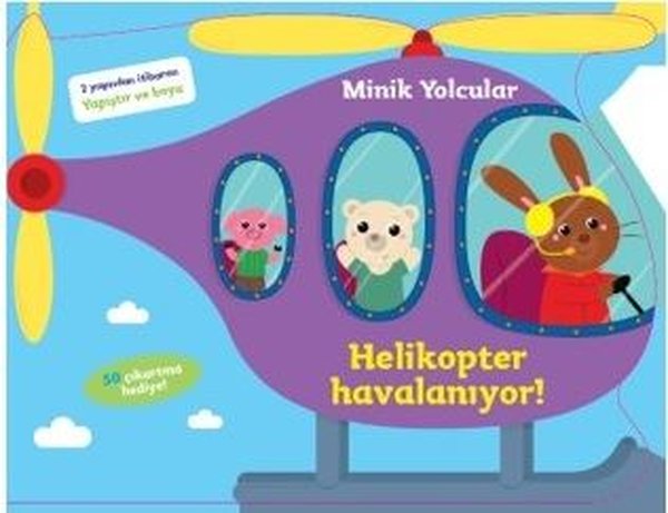 Minik Yolcular-Helikopter Havalanıyor!-2 Yaşından İtibaren Yapıştır ve Boya.pdf