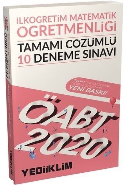 2020 KPSS ÖABT İlköğretim Matematik Öğretmenliği Tamamı Çözümlü 10 Deneme Sınavı.pdf
