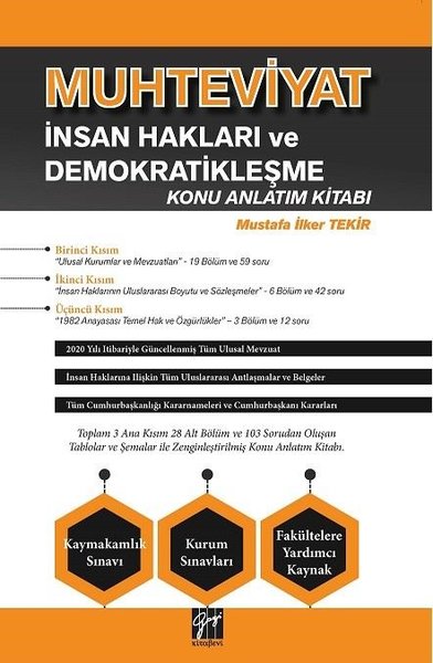 Muhteviyat İnsan Hakları ve Demokratikleşme Konu Anlatım Kitabı.pdf