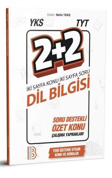 Benim Hocam Yayınları Yks TYT Dil Bilgisi 2+2 Soru Destekli Özet Konu Yaprakları.pdf