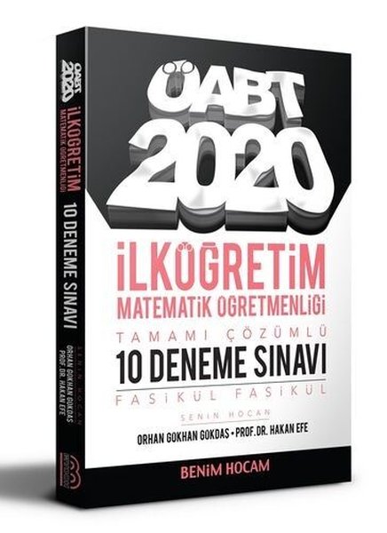 Benim Hocam Yayınları 2020 ÖABT İlköğretim Matematik Öğretmenliği Tamamı Çözümlü 10 Fasikül Deneme.pdf