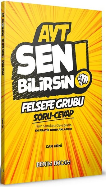 Benim Hocam Yayınları 2020 AYT Felsefe Sen Bilirsin Soru - Cevap Kitabı.pdf