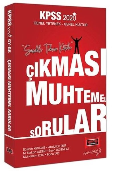 Yargı Yayınları 2020 KPSS Genel Yetenek Genel Kültür Çıkması Muhtemel Sorular.pdf