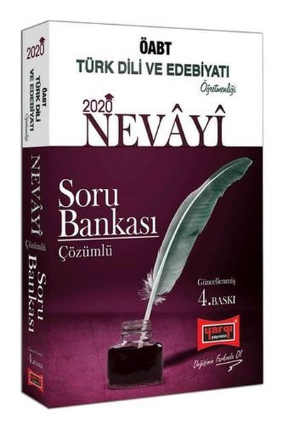 Yargı Yayınları 2020 ÖABT Nevayi Türk Dili Ve Edebiyatı Öğretmenliği Çözümlü Soru Bankası 4. Baskı.pdf