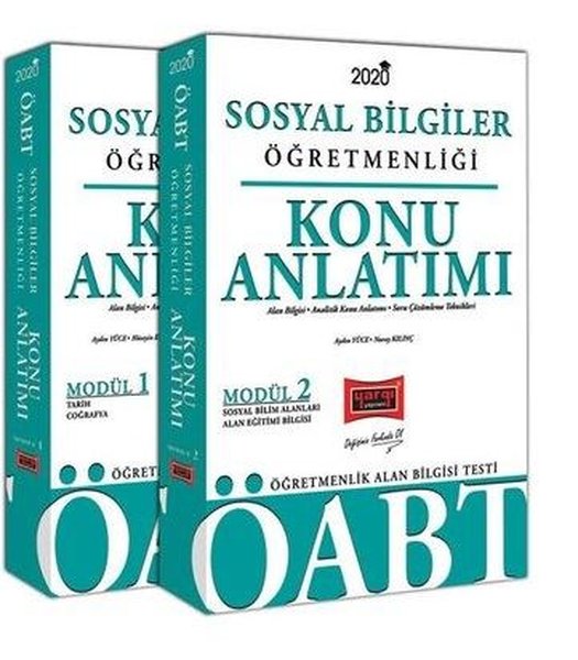 Yargı Yayınları 2020 ÖABT Sosyal Bilgiler Öğretmenliği Konu Anlatımlı Modüler Set.pdf