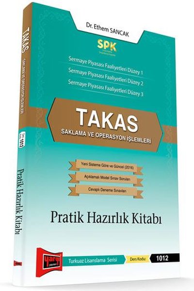 Yargı Yayınları Spk Takas Saklama Ve Operasyon İşlemleri Pratik Hazırlık Kitabı.pdf