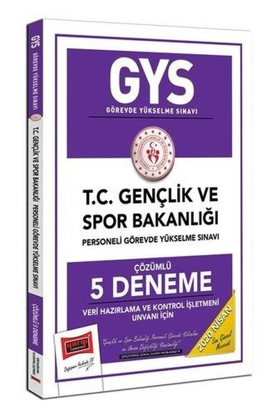 Yargı Yayınları 2020 Gys T.C. Gençlik Ve Spor Bakanlığı Veri Hazırlama Ve Kontrol İşletmeni Unvanı İçin.pdf