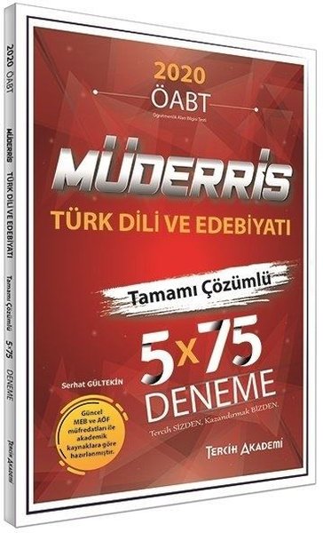 Tercih Akademi 2020 KPSS ÖABT Müderris Türk Dili ve Edebiyatı 5 Deneme.pdf