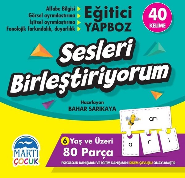 Sesleri Birleştiriyorum - Eğitici Yapboz - 40 Kelime.pdf