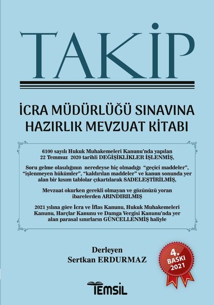 Takip İcra Müdürlüğü Sınavına Hazırlık Mevzuat Kitabı.pdf