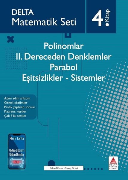 Matematik Seti 4 Kitap Polinomlar 2 Dereceden Denklemler Parabol Esitsizlikler Sistemler Pdf