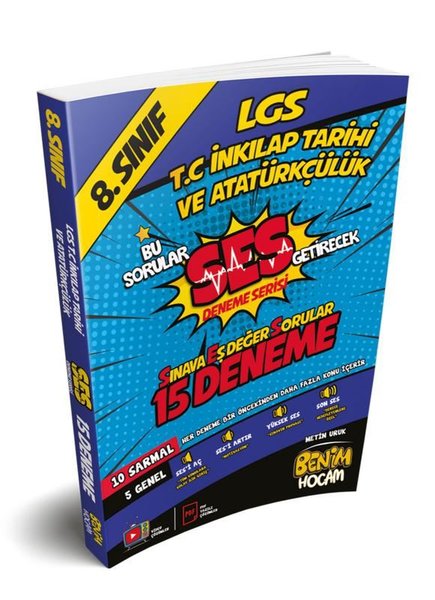 LGS 8.Sınıf Ses Serisi Tc İnkılap Tarihi Ve Atatürkçülük 15 Fasikül Deneme.pdf