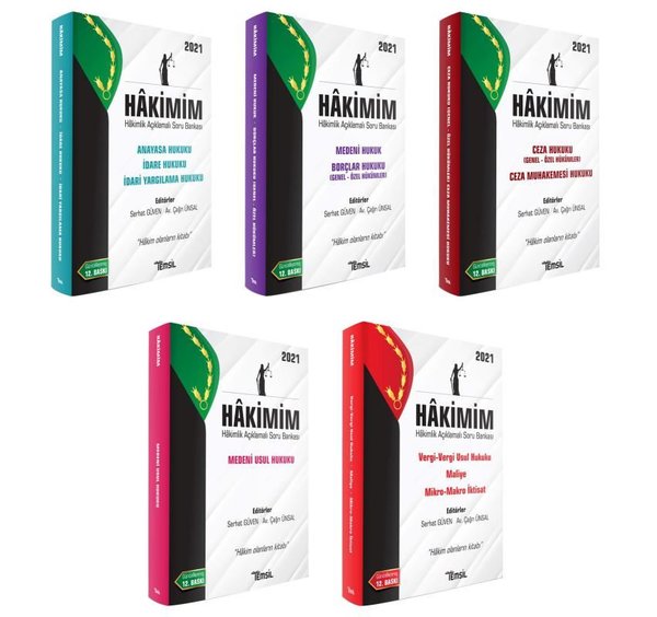 Hakimim İdari Hakimlik Soru Bankası Seti - 4 Kitap Takım.pdf