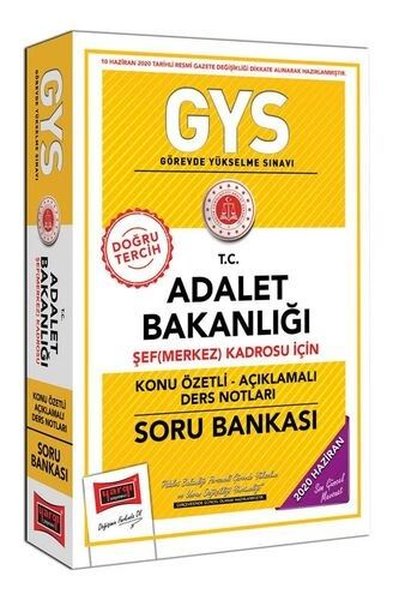 GYS T.C. Adalet Bakanlığı Şef (Merkez) Kadrosu İçin Konu Özetli Soru Bankası.pdf